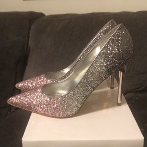 NIB Nine West Multi-Color Encrusted Stiletto Pumps SO GORGEOUS😍😍😍😍Sz 12M